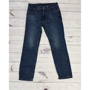 Levi's 511 Men's Slim Fit Jeans W32 L30 Dark Wash Blue Denim Straight Leg